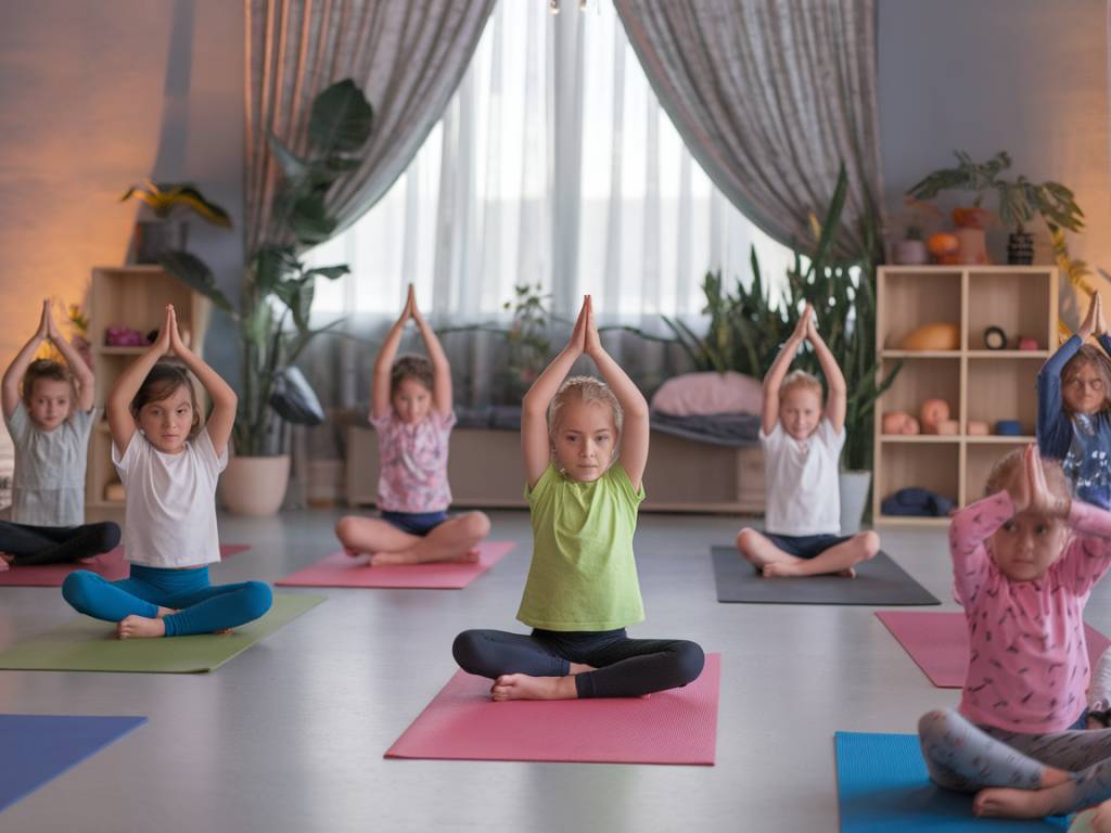 Le yoga pour les enfants : bienfaits et exercices adaptés